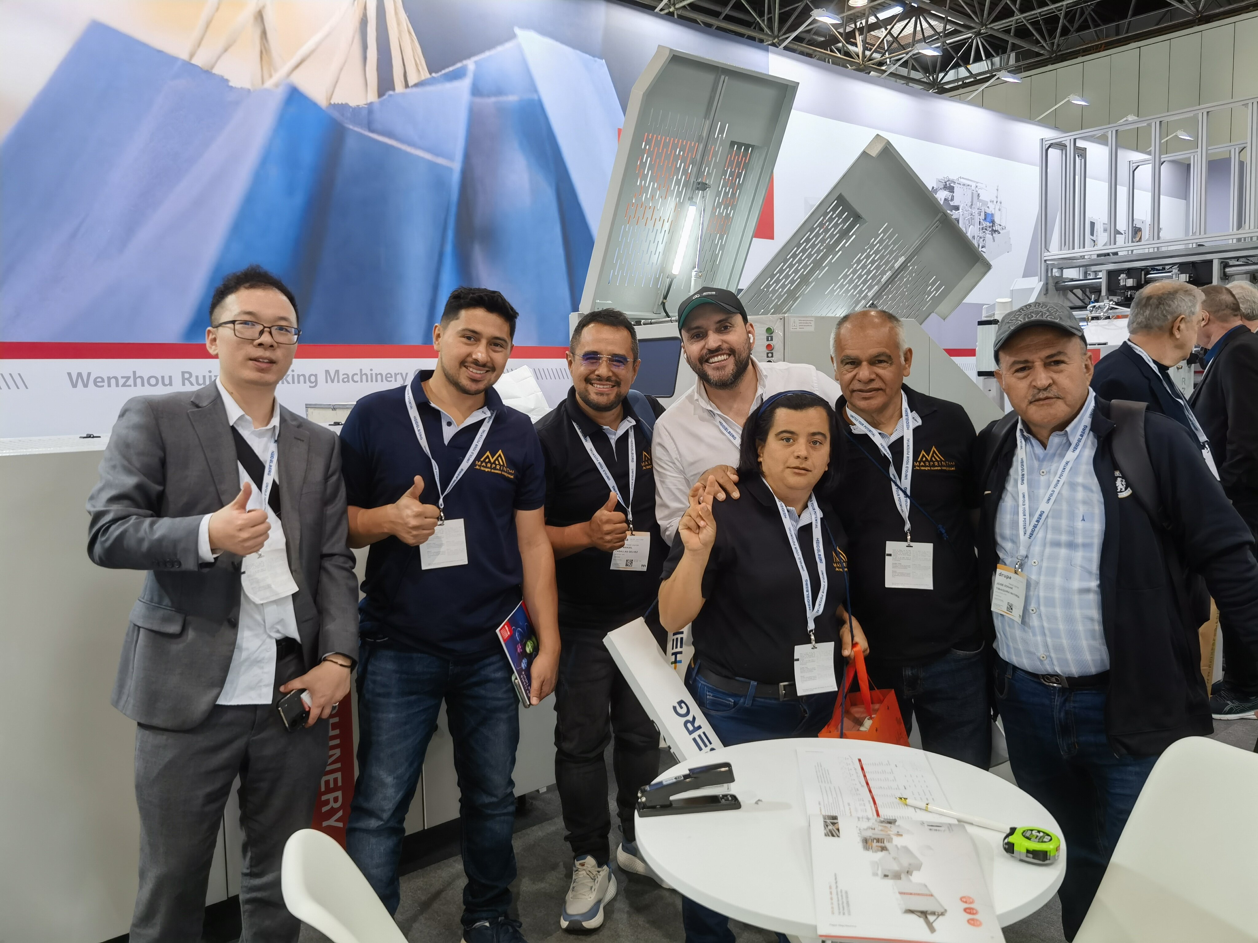 Ruizhi Packaging Unveils Innovations at Drupa 2024, Leading a Green Revolution in aluminum foil container machine